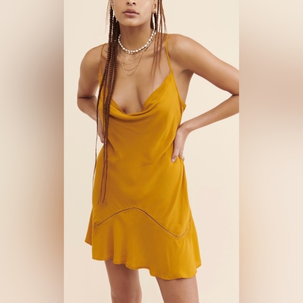 Free People Forever Fields Mini Dress Size Small EUC